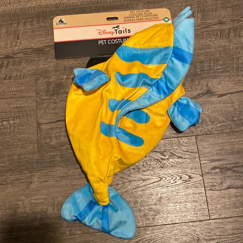 DISNEY Flounder Dog Costume